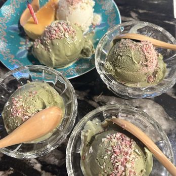 Uka Omakase - Green tea ice cream - Sushi Bars Near Me - New York, New York Uka Omakase - Green tea ice cream - Sushi Bars Near Me - New York, New York