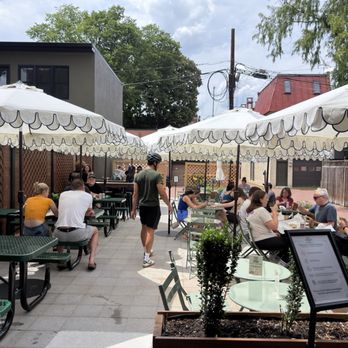 Mott's Market - Back patio seating - Grocery Near Me - Washington, DC, District of Columbia Mott's Market - Back patio seating - Grocery Near Me - Washington, DC, District of Columbia