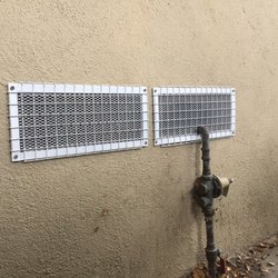Critter Getter - Custom reinforced vents serve two purposes only, allow the crawl-space to breathe and KEEP CRITTERS OUT!
