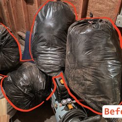 Junk & Co - Additional fiberglass insulation