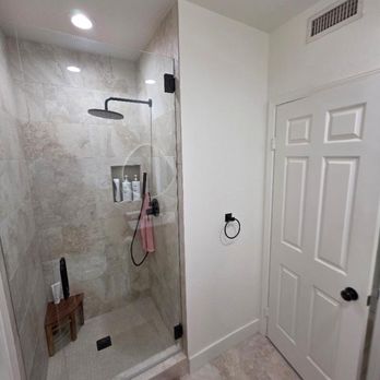 R. Brown Construction - downstairs bath after - General Contractors Near Me - Mentone, California