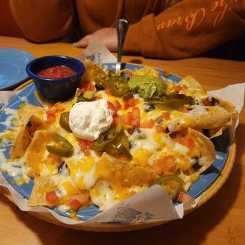 Islands Restaurant - So big it can serve 4 its an appetizer? More like an entree - Burgers Near Me - Chino, California