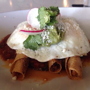 Trust - Rolled breakfast tacos $14 with chorizo, potato black beans radish, queso guac and salsa - New American Near Me - San Diego, California Trust - Rolled breakfast tacos $14 with chorizo, potato black beans radish, queso guac and salsa - New American Near Me - San Diego, California