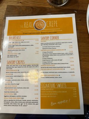 Menu photo 8 The Real Crepe Las Vegas, NV Menu photo 8 The Real Crepe Las Vegas, NV