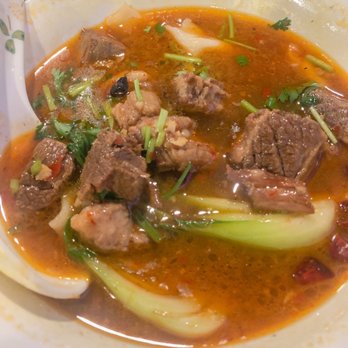 Mama Dough - Spicy braised beef noodle soup (it's about a mild spiciness) - Chinese Near Me - Kent, Washington
