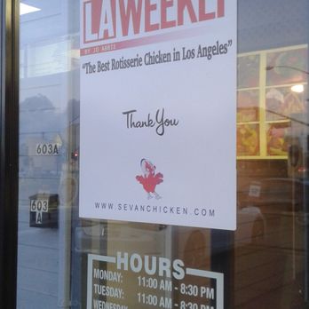 Sevan Chicken Rotisserie - Hours. - Mediterranean Near Me - Glendale, California