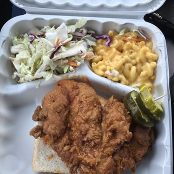 Hot Chicken Takeover - Boneless (Breast) Ma's Mac Ma's Slaw - Southern Near Me - Columbus, Ohio