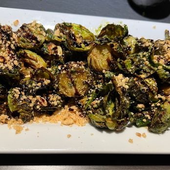The Hideout Kitchen + Bar - Brussels Sprouts - a very tasty appetizer! - Comfort Food Near Me - Palm Desert, California