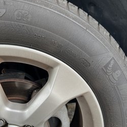 Holman Toyota - Cracking/Rotting old tires (front)