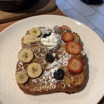 Dova Cafe - French toast w/ blueberry, bananas, and strawberries - Coffee & Tea Near Me - Ontario, California Dova Cafe - French toast w/ blueberry, bananas, and strawberries - Coffee & Tea Near Me - Ontario, California