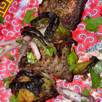 Marrakesh Restaurant - Beef skewers - Moroccan Near Me - Philadelphia, Pennsylvania