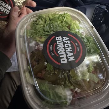 Afghan Burrito - Combo Burrito Bowl (Chicken & Steak) - Mexican Near Me - Berkeley, California
