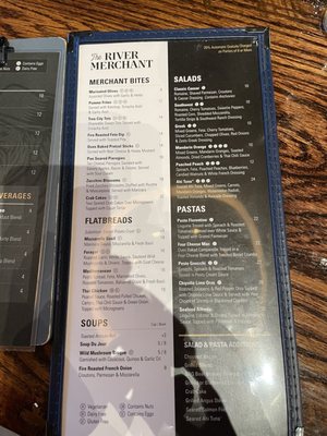 Menu photo 1 The River Merchant Kent, OH
