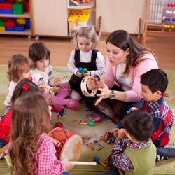 Bluebonnet School of Cedar Park - Our music teacher brings music & movement to all classes the mornings and provides piano, guitar & ukulele lessons in the afternoons.