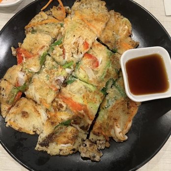 Tofu Story - seafood pancake - Korean Near Me - Allston, Massachusetts Tofu Story - seafood pancake - Korean Near Me - Allston, Massachusetts