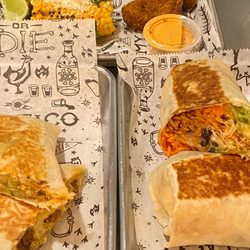 tacoria - Bergen Town Center - Quesadilla - Carne Asada, Burrito - Pollo Tinga, Mexican Street Corn, Golden Avocado (2 pcs)