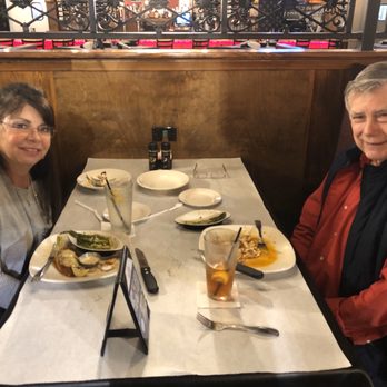 Half Shell Oyster House - Ray and Jeanette hanging out at Half-shell Oyster House! The best! Look for Julia Roberts (Vanessa) and Andy was our super server! - Seafood Near Me - Covington, Louisiana