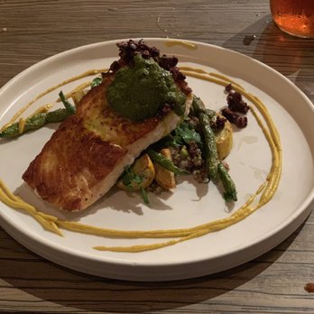 The Rustik Fork - Salmon. Pretty good. Except I was stuck with a horrible side dish. They need better options. Something less "healthy". - Gastropubs Near Me - Riverside, California The Rustik Fork - Salmon. Pretty good. Except I was stuck with a horrible side dish. They need better options. Something less "healthy". - Gastropubs Near Me - Riverside, California