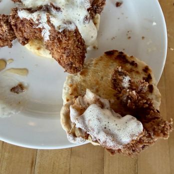 Little Kitchen HTX - 3 strips strips on one biscuit!! Yum!! Honey butter chicken biscuit. - Breakfast & Brunch Near Me - Jersey Village, Texas Little Kitchen HTX - 3 strips strips on one biscuit!! Yum!! Honey butter chicken biscuit. - Breakfast & Brunch Near Me - Jersey Village, Texas