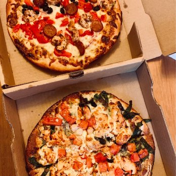 Pizzabogo- Cleveland - French Quarter & Greek Pizzas (9" small) - Pizza Near Me - Cleveland, Ohio