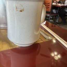 Dirty cup