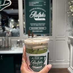 Strawberry Cold Foam Matcha Latte Strawberry Cold Foam Matcha Latte