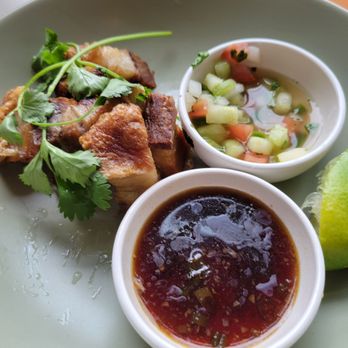 An An - Pork belly bites. We ate a few pieces then remembered to take a photo! - Vietnamese Near Me - Portland, Oregon