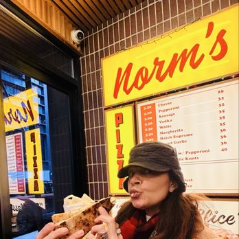 Norm's Pizza - Highly recommend the white pizza! - Pizza Near Me - New York, New York Norm's Pizza - Highly recommend the white pizza! - Pizza Near Me - New York, New York