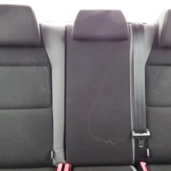 Orlando Rent a Car - Salzränder auf der Rückbank