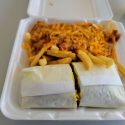 Jim's Burgers - Chili cheese fries with Pastrami