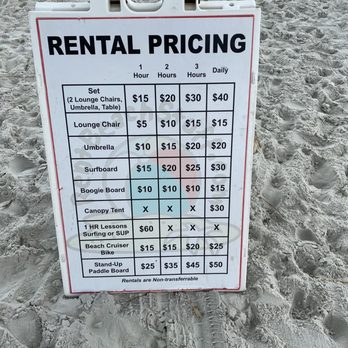 Rent Beach Stuff - Pricing - Bike Rentals Near Me - Jacksonville Beach, Florida