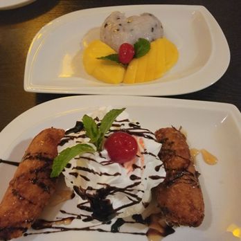 Sisaket Thai Kitchen - Sticky mango and friend banana - Thai Near Me - Martinez, California Sisaket Thai Kitchen - Sticky mango and friend banana - Thai Near Me - Martinez, California