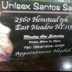 Santos Unisex Salon - Their Business Card