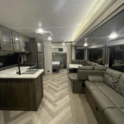 Coast2Coast RV Rentals - One of our BRAND NEW travel trailer bunkhouse models