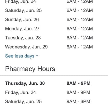 Walgreens - New hours - Drugstores Near Me - La Puente, California