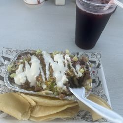 Taqueria Mazatlan - Papa de Asada with Jamaica