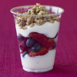 The Vine Coffeehouse - Fruit and Yogurt parfait are yummy