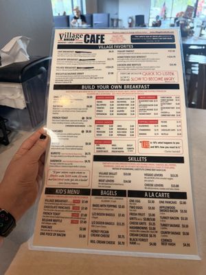 Menu photo 1 Village Bread Cafe Jacksonville, FL Menu photo 1 Village Bread Cafe Jacksonville, FL