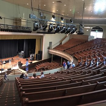 Ryman Auditorium - Inside view - Music Venues Near Me - Nashville, Tennessee