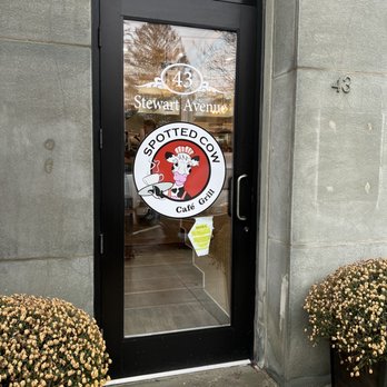 Spotted Cow Cafe & Grill - The real entrance! - Coffee & Tea Near Me - Roscoe, New York Spotted Cow Cafe & Grill - The real entrance! - Coffee & Tea Near Me - Roscoe, New York