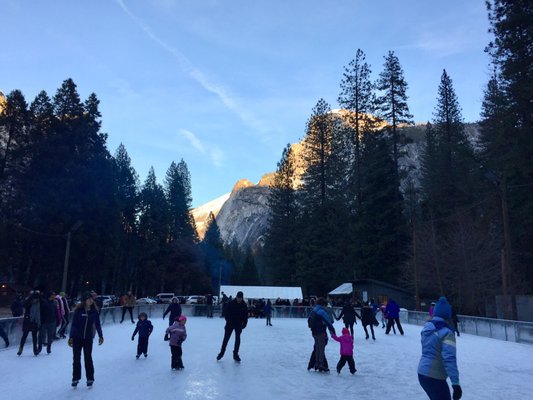 Curry Village Ice Rink by null
