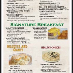 Superior Family Restaurant - Menu