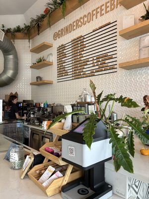 Grinder's Coffee Bar by null