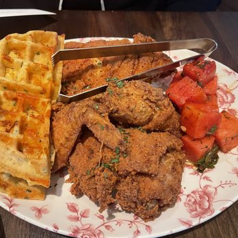 Yardbird - Chicken & Waffles, delish! - New American Near Me - Washington, DC, District of Columbia