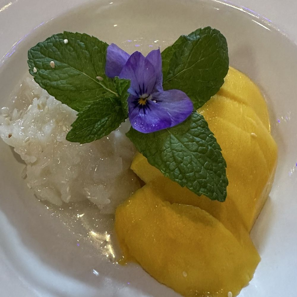 Pestle Rock - Mango Sticky Rice. A must have - Thai Near Me - Seattle, Washington