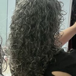 Curlicue - Best Hair cut I've gotten in ALL my life! Finally, a cut designed to style my hair curly! Thank you Shannon!