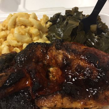 Soul Central - BBQ Chicken, Mac n cheese, and greens - Soul Food Near Me - Charlotte, North Carolina Soul Central - BBQ Chicken, Mac n cheese, and greens - Soul Food Near Me - Charlotte, North Carolina