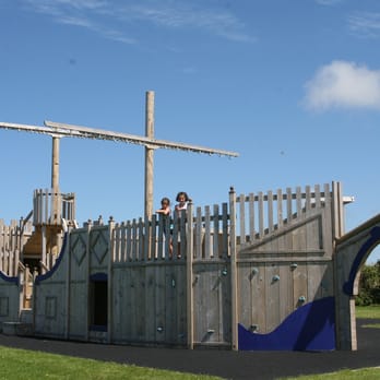Watergate Bay Touring Park - Childrens play Pirate Ship - Campgrounds Near Me - Newquay, CON Watergate Bay Touring Park - Childrens play Pirate Ship - Campgrounds Near Me - Newquay, CON