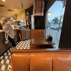 Limited inside seating