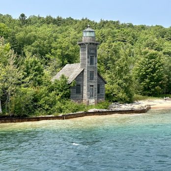 Pictured Rocks Cruises - Inside of boat at window seat - Boating Near Me - Munising, Michigan